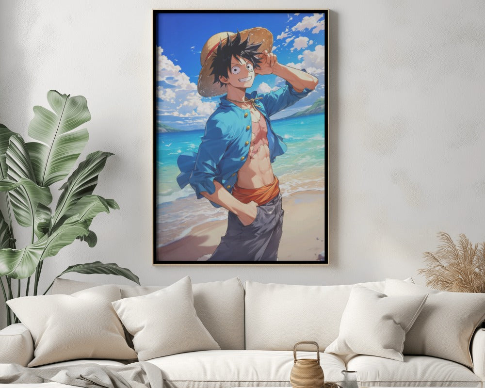 LUFFY METAL POSTER