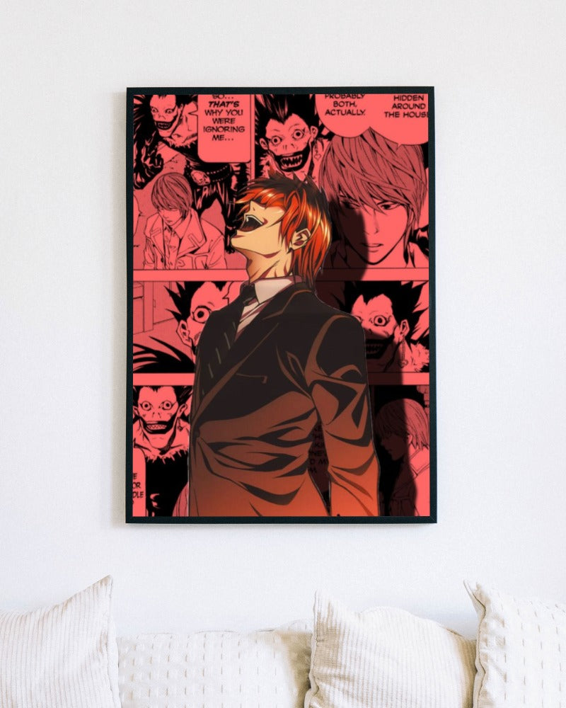 LIGHT YAGAMI METAL POSTER