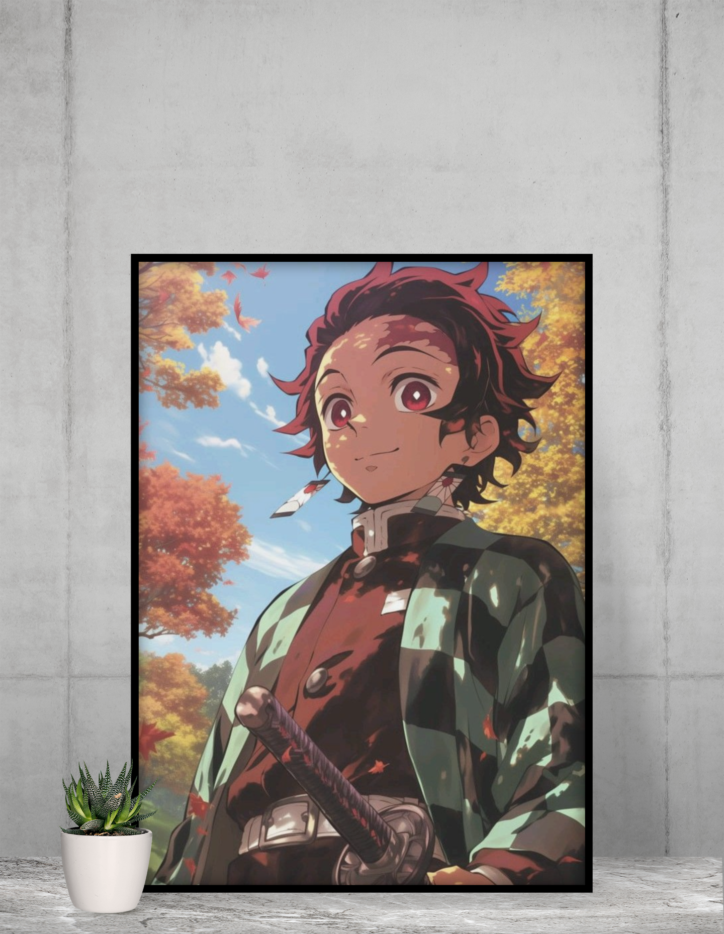 TANJIRO KAMADO METAL POSTER