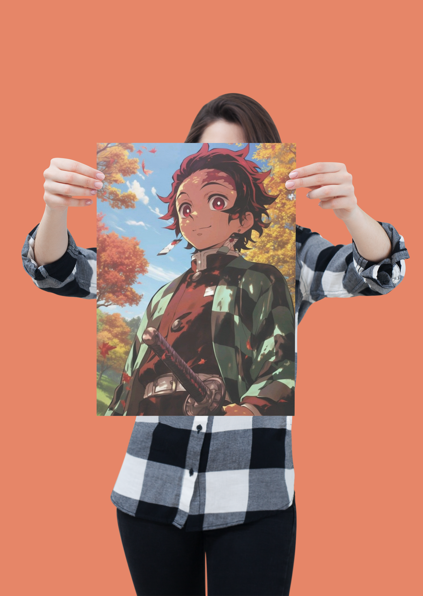 TANJIRO KAMADO METAL POSTER