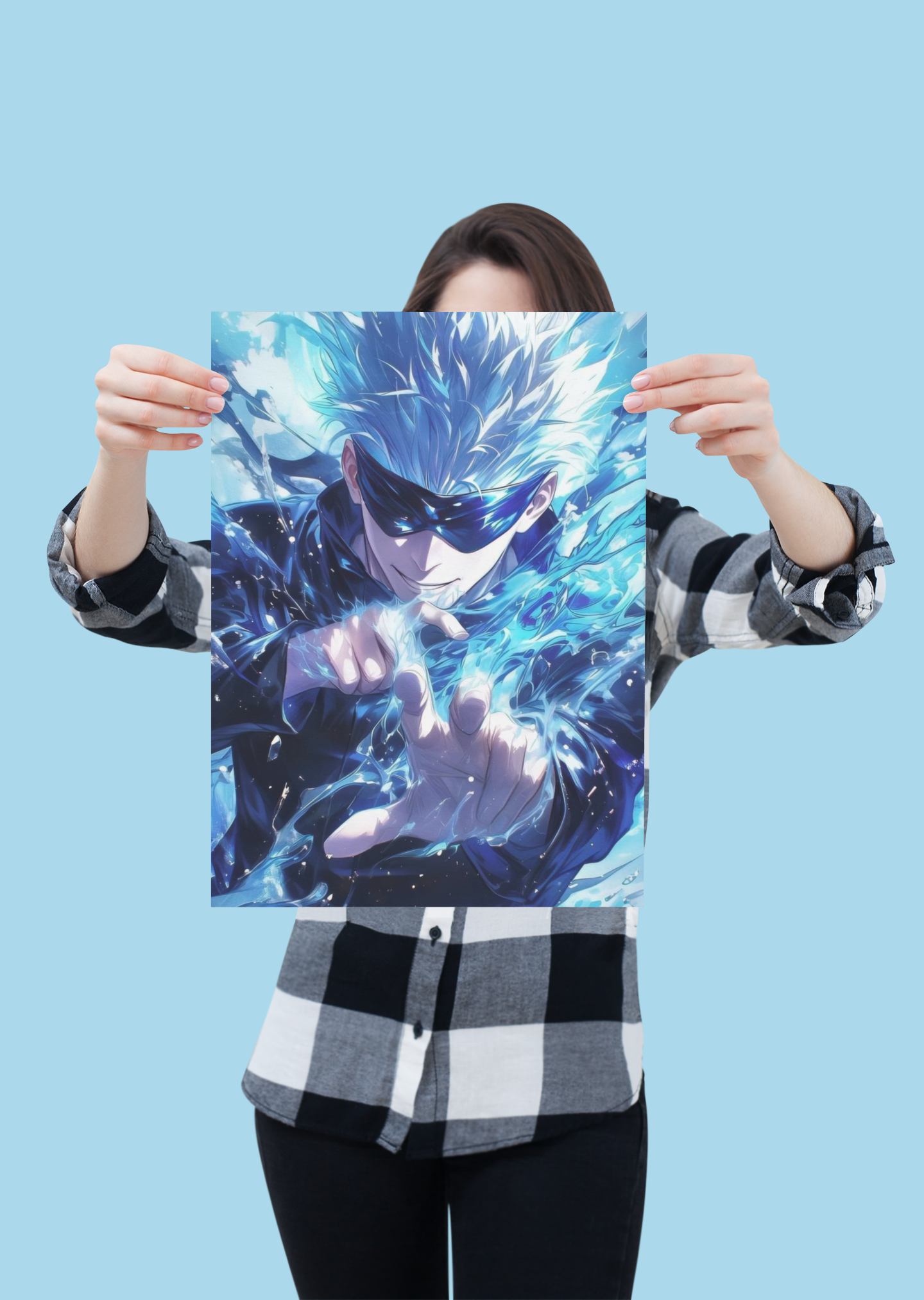 SATORU GOJO METAL POSTER