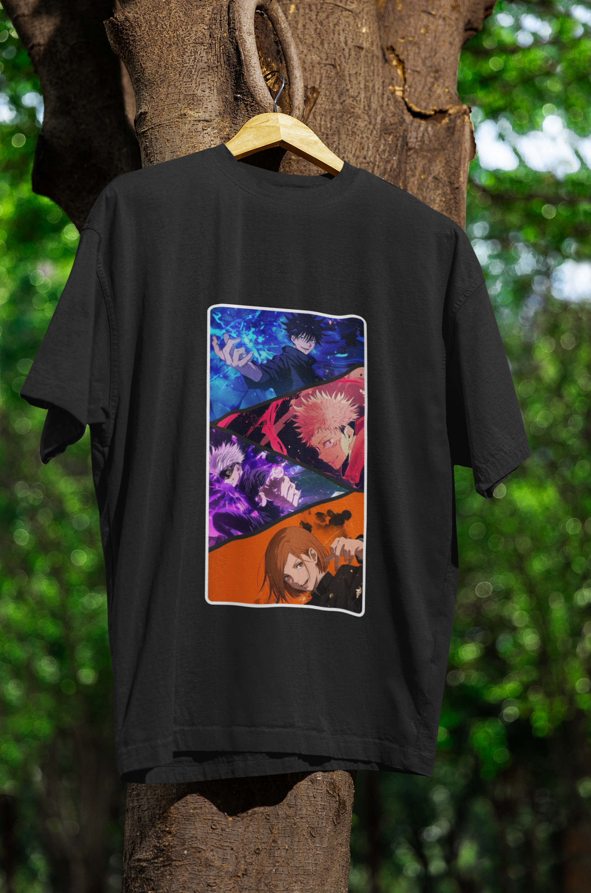 JUJUTSU KAISEN UNISEX OVERSIZED T-SHIRT