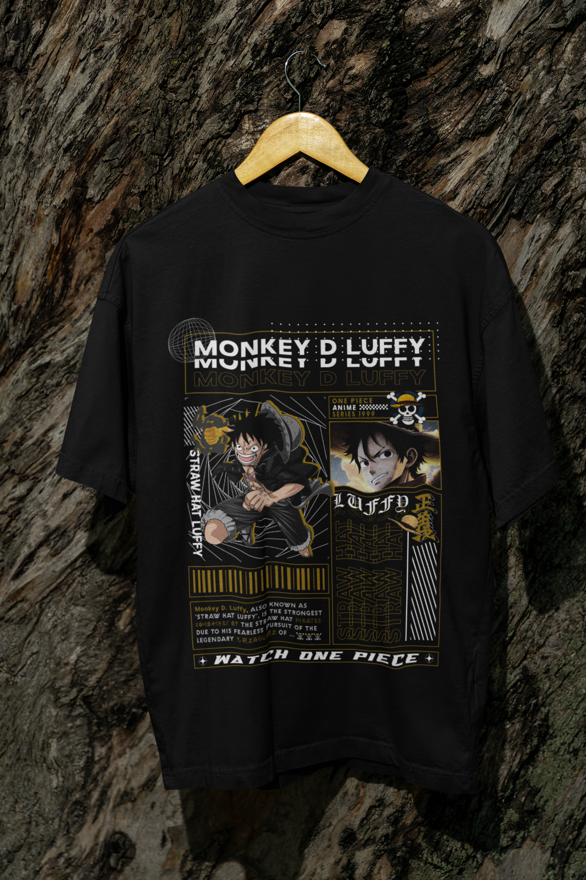 LUFFY UNISEX OVERSIZED T-SHIRT