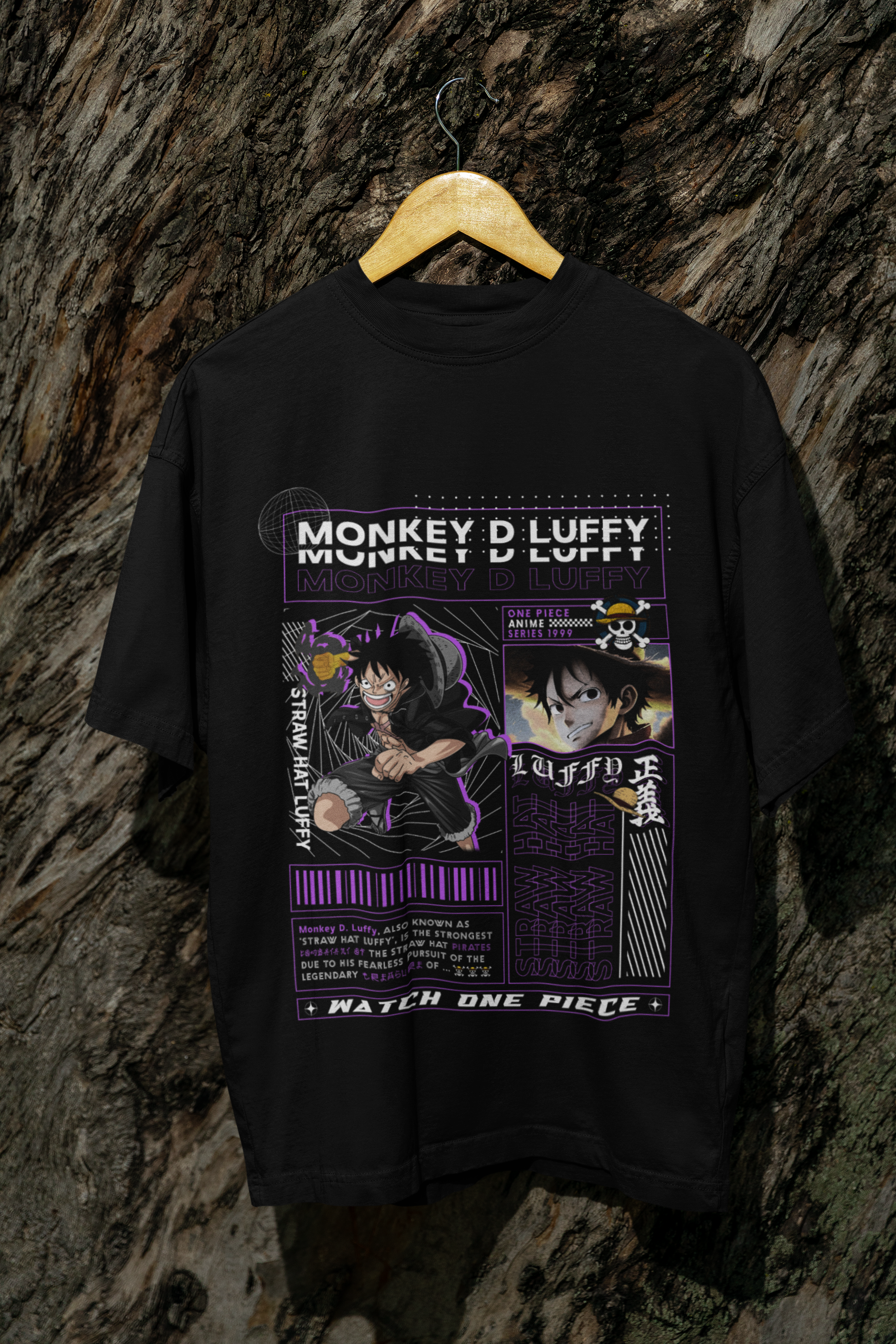 LUFFY UNISEX OVERSIZED T-SHIRT