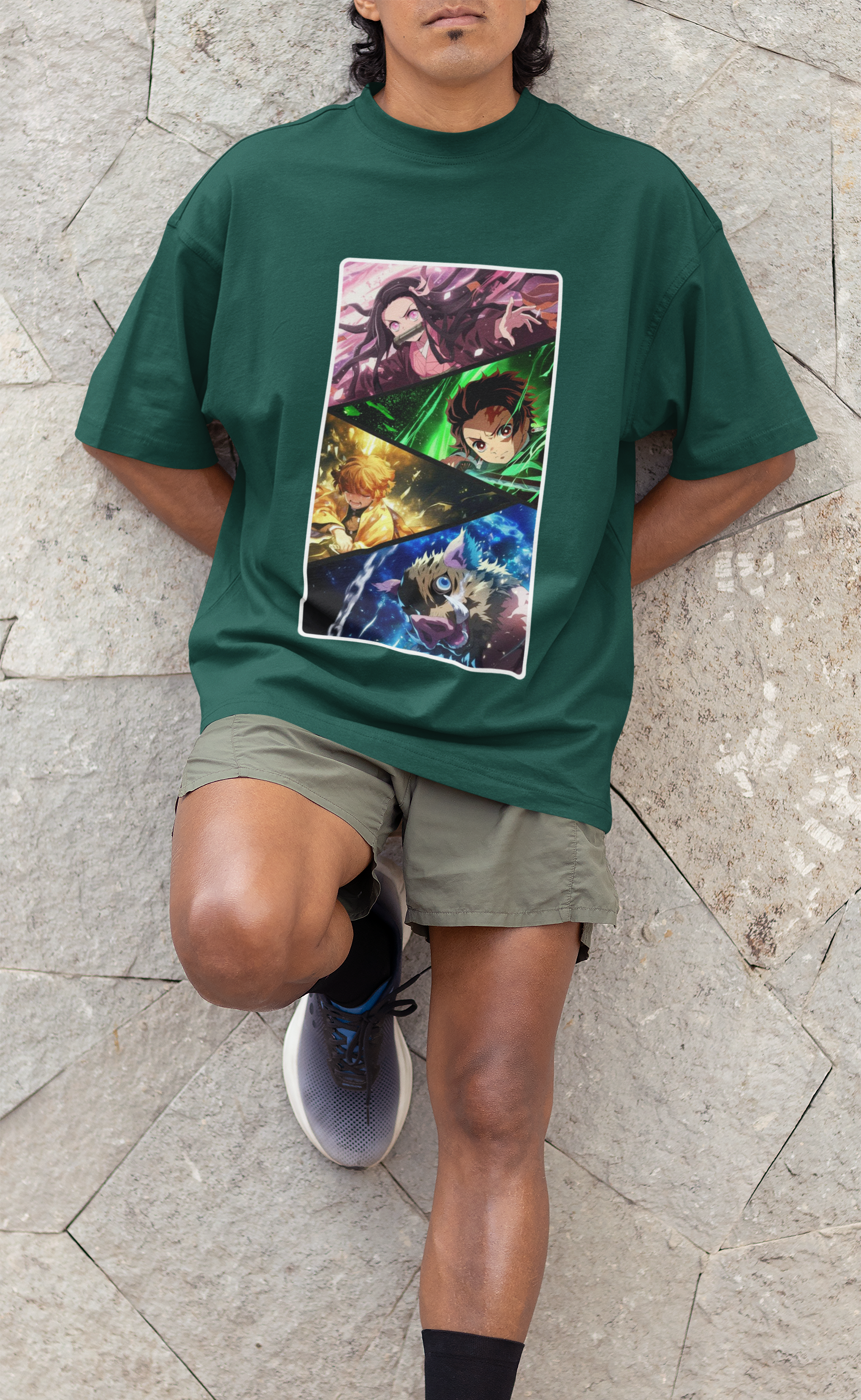 DEMON SLAYER UNISEX OVERSIZED T-SHIRT