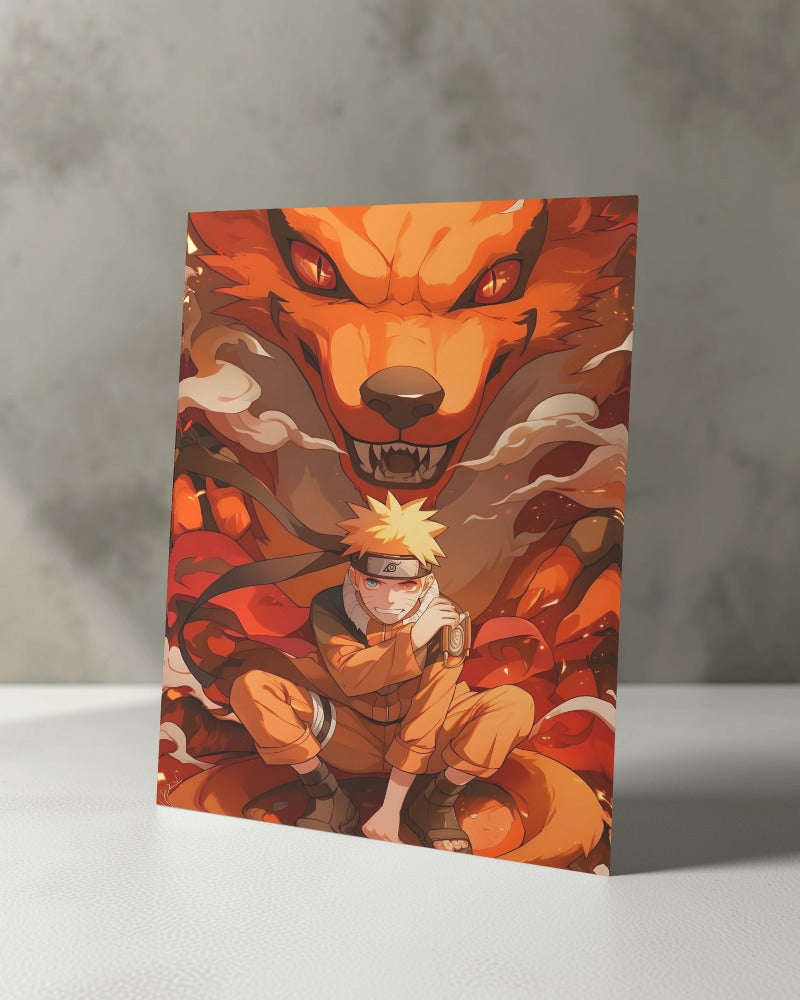 NARUTO METAL POSTER