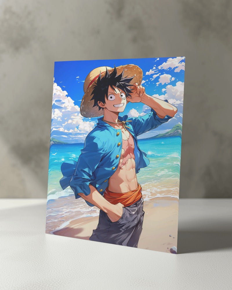 LUFFY METAL POSTER