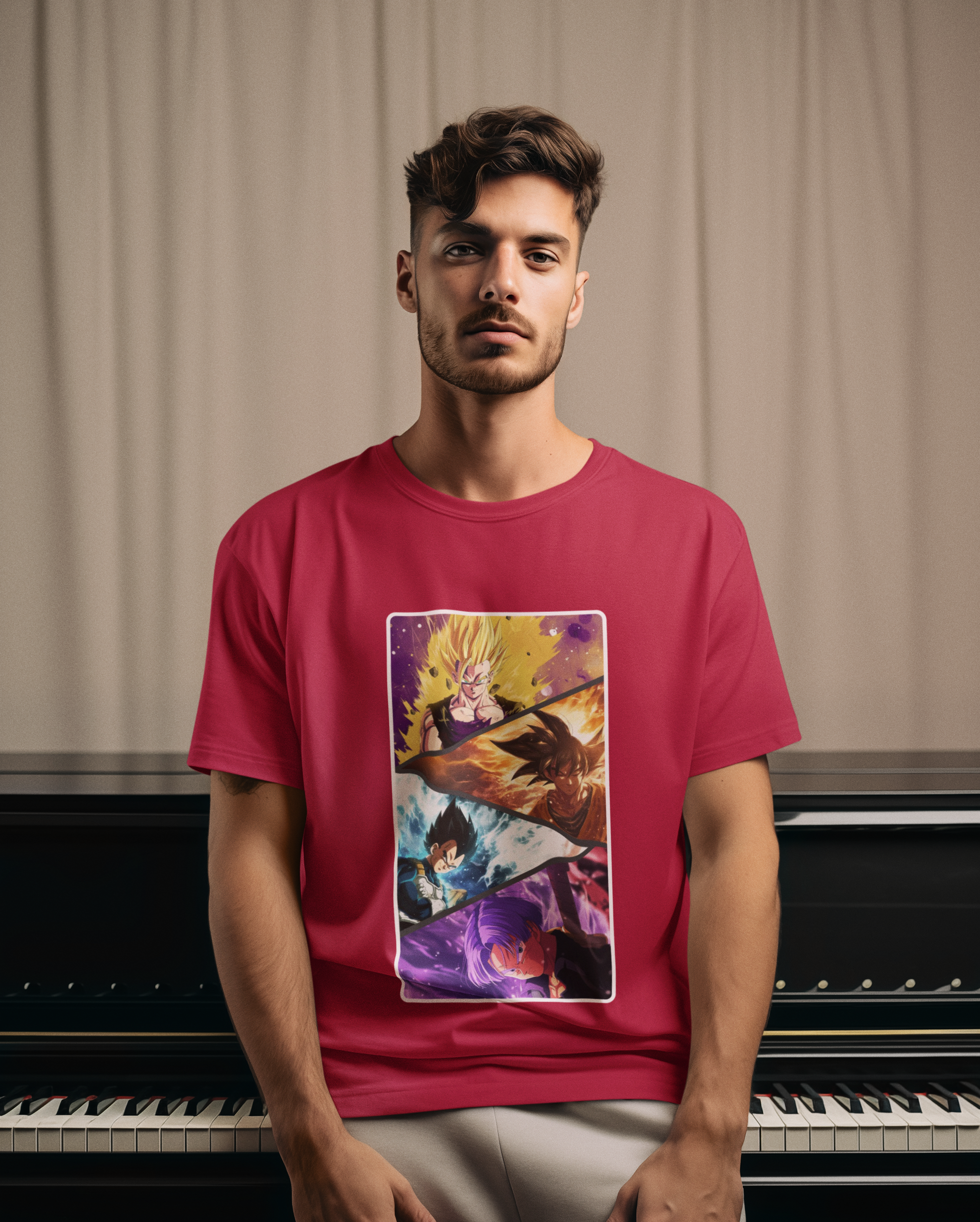 DRAGON BALL Z UNISEX OVERSIZED T-SHIRT