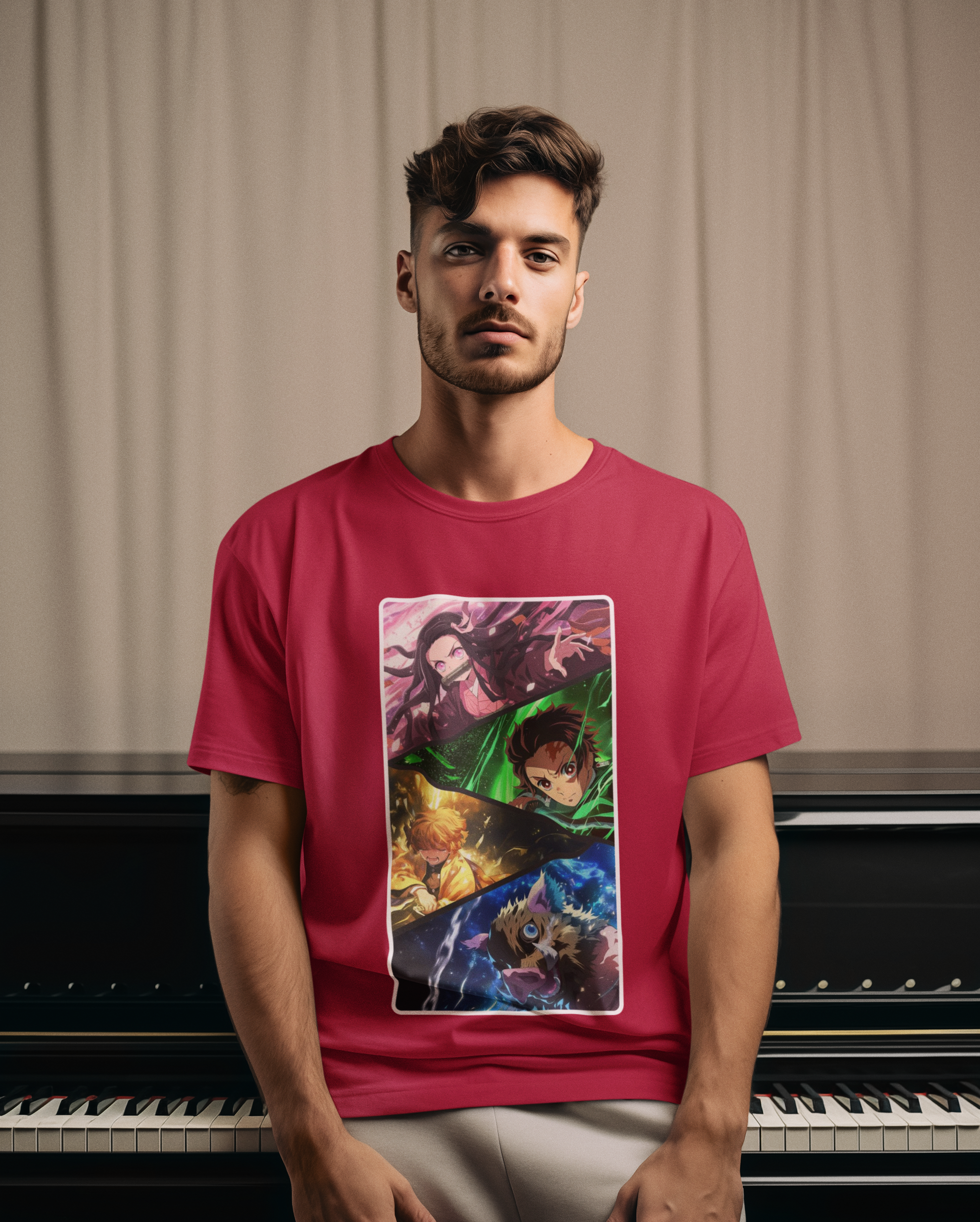 DEMON SLAYER UNISEX OVERSIZED T-SHIRT